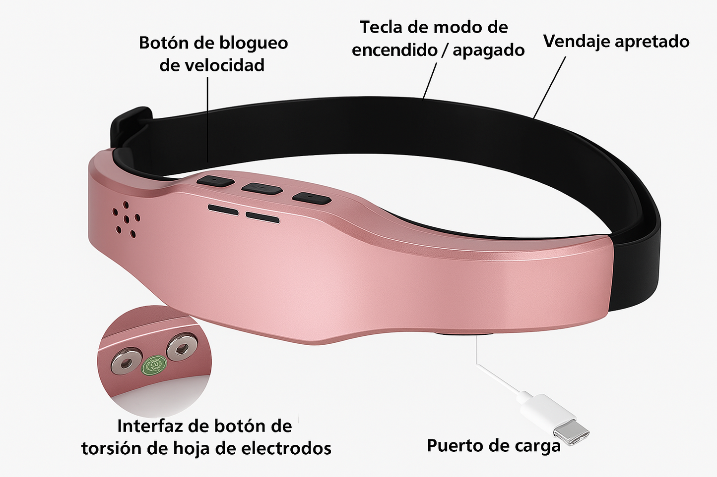 Masajeador de Cabeza Dulces Sueños – Relajación y Sueño Profundo